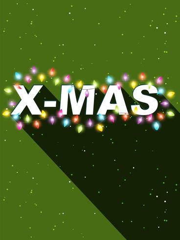 merry christmas design vector