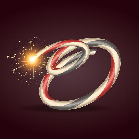 diwali burning crackers vector