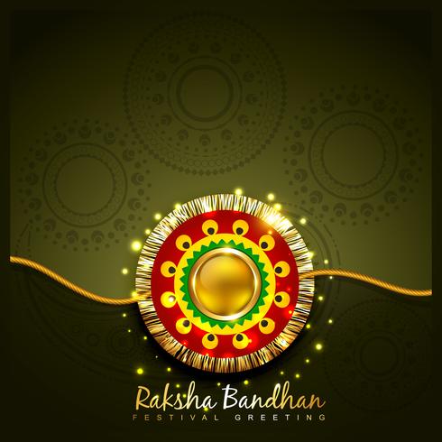 raksha bandhan festival design vector