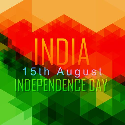abstract independence day vector