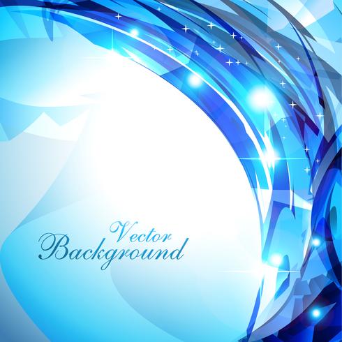 shiny blue background vector