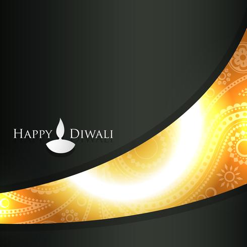 diwali background vector