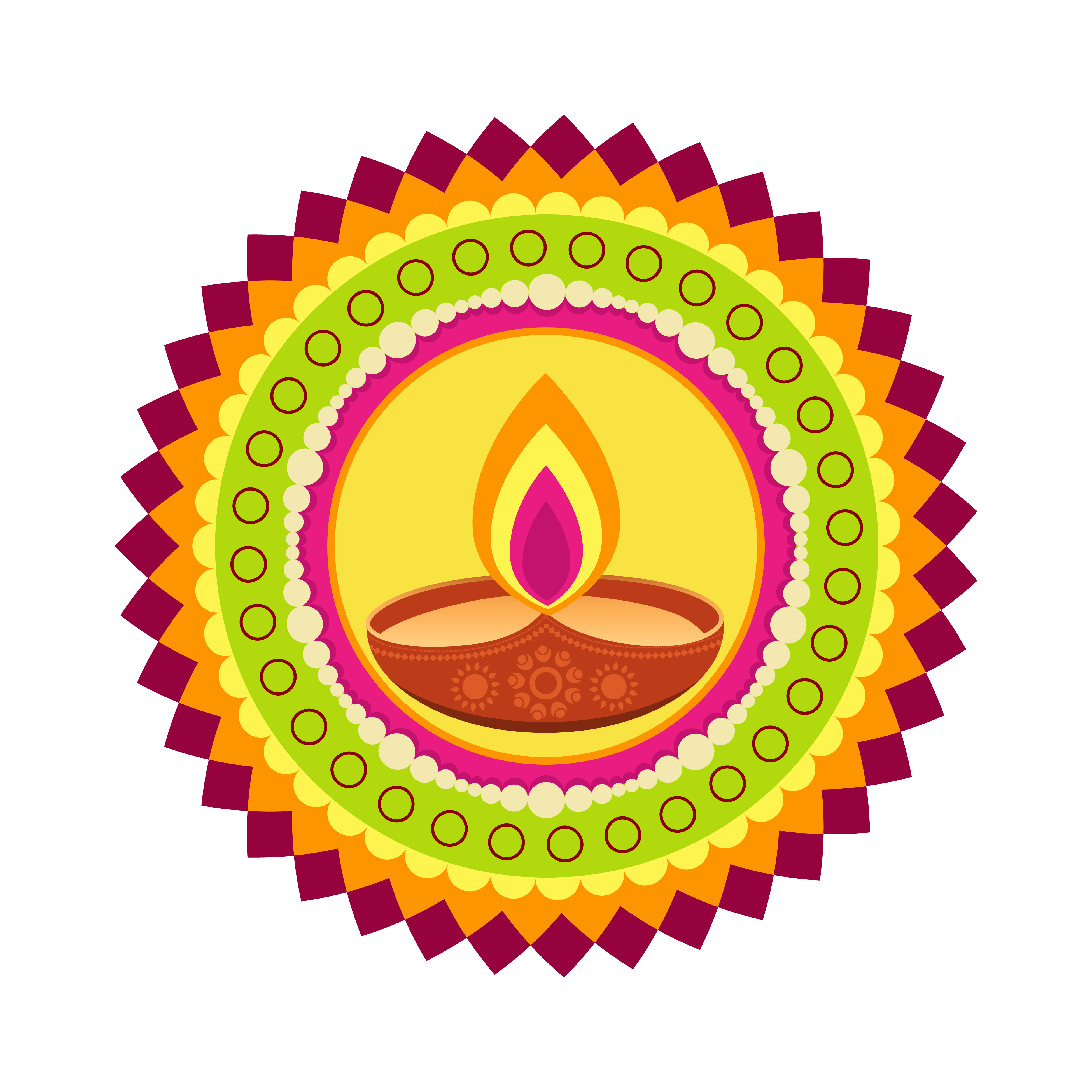 Colorful Happy Diwali 221477 Vector Art At Vecteezy