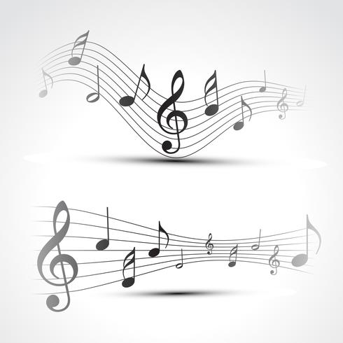 vector music note