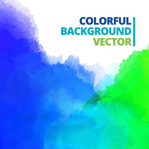 background of multi color ink splash vector