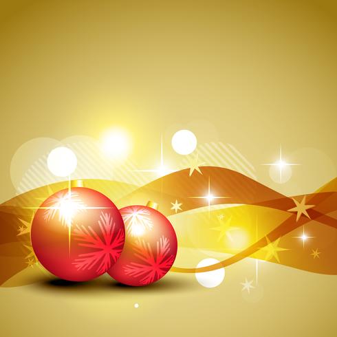 vector christmas balls