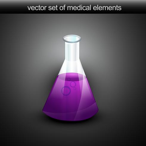 vector flask