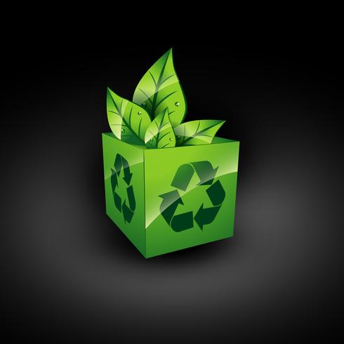 recycle icon vector