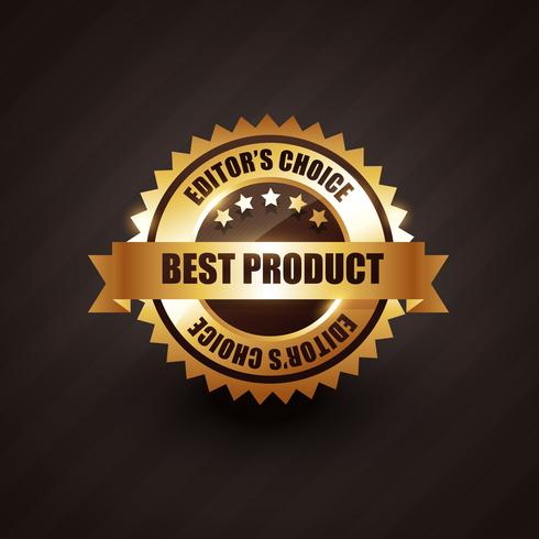 Download best product golden label badge vector design 221564 ...