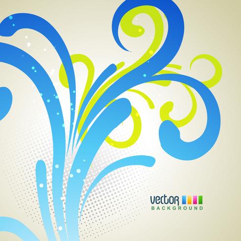 fondo floral vector