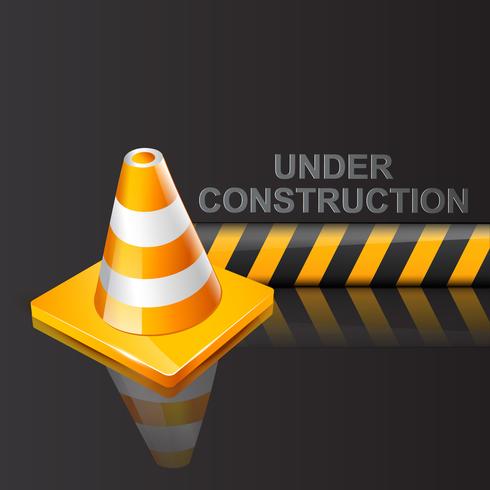 under construction vector