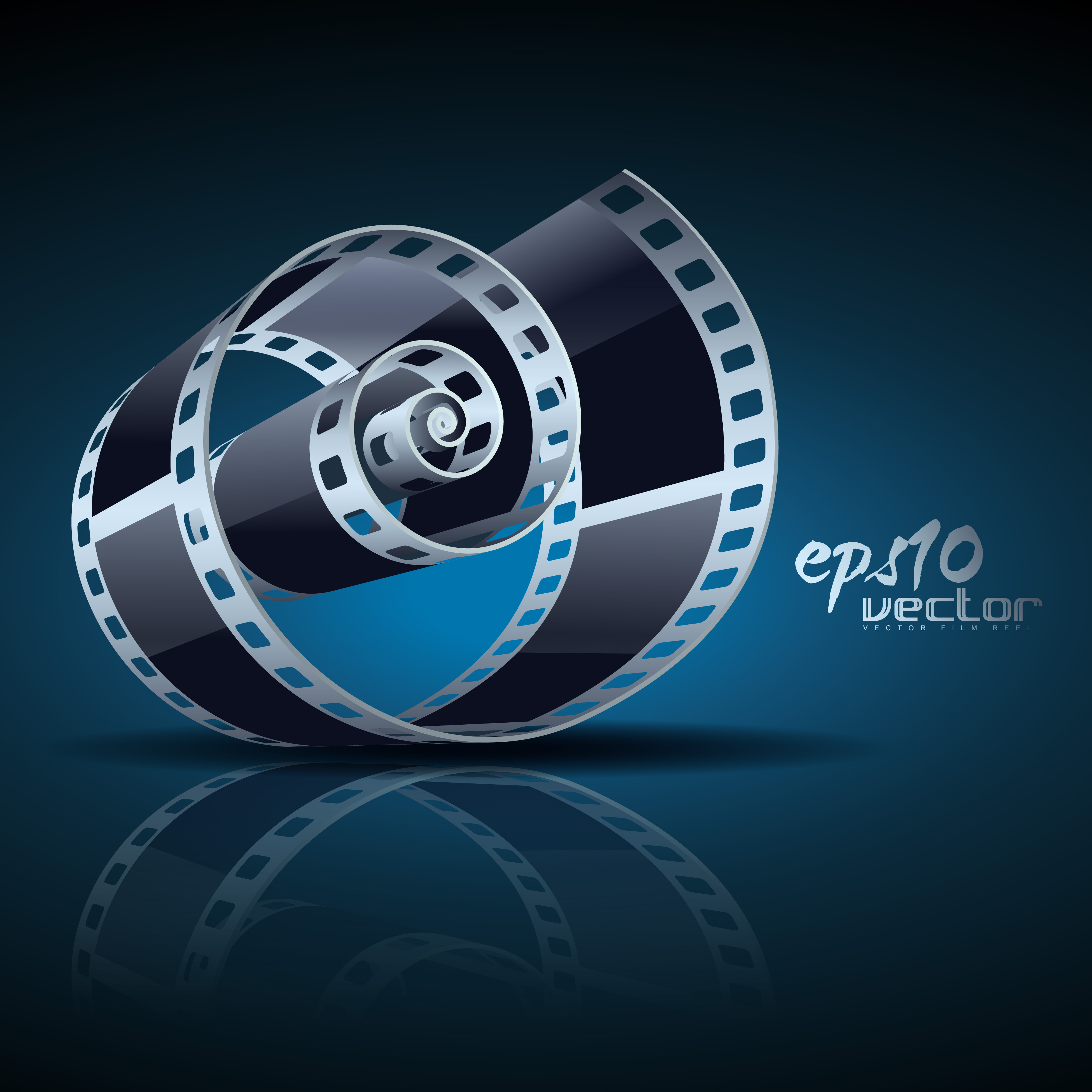 Vector film reel - Download Free Vector Art, Stock Vector film reel - Download Free Vector Art, Stock