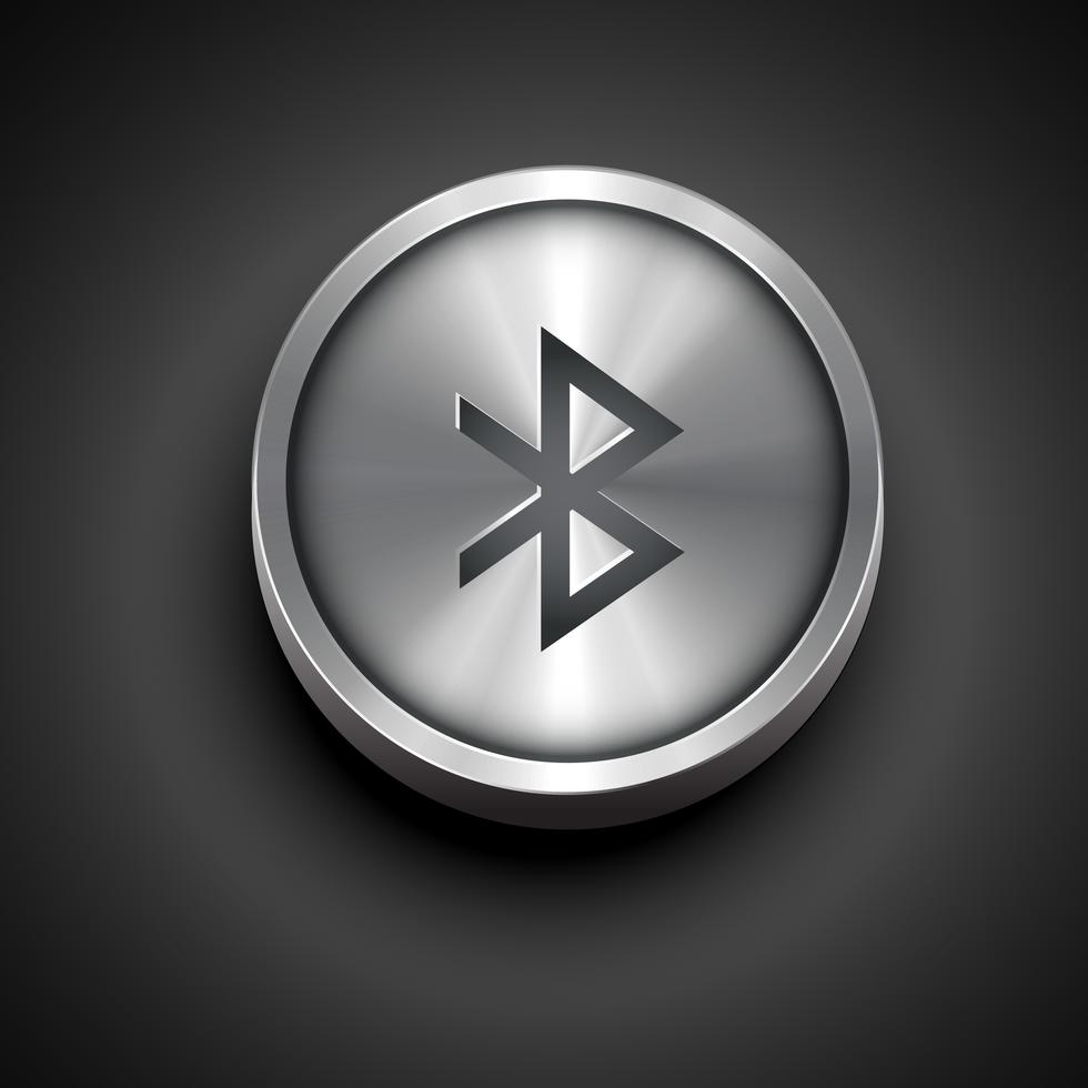 icono de bluetooth metálico Descargar Vectores Gratis, Illustrator