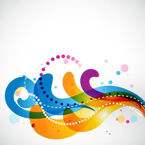 Colorful stylish eps10 floral  vector