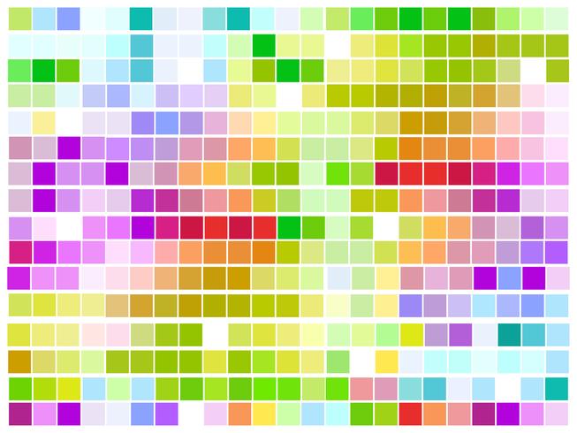 vector colorful mosaic