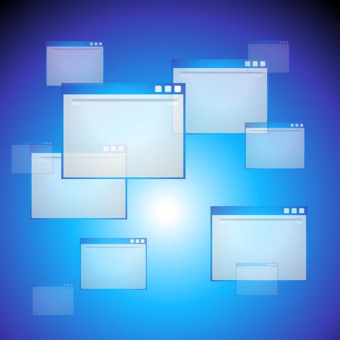 web blue background vector