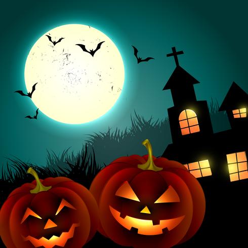 halloween pumpkin vector