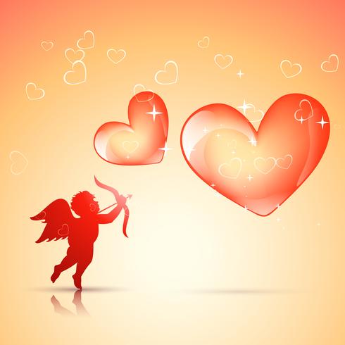 valentine day background vector