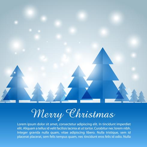 merry christas background vector