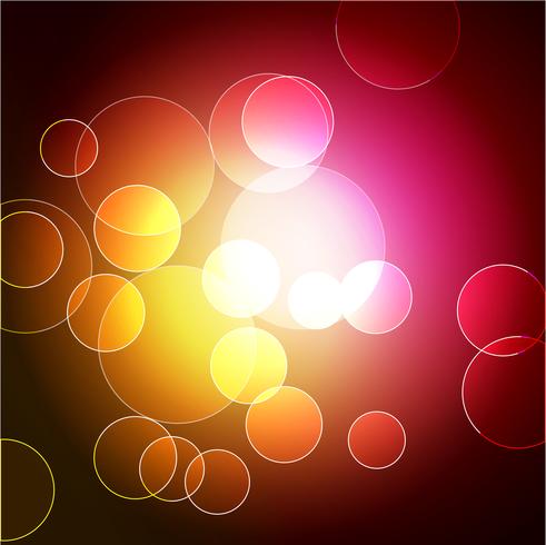 diseño bokeh vector