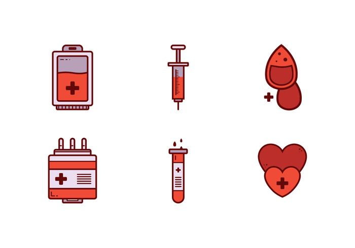 Blood Drive Icon Vector