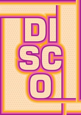 Retro Typography vector