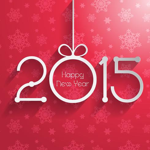 Happy New Year background vector