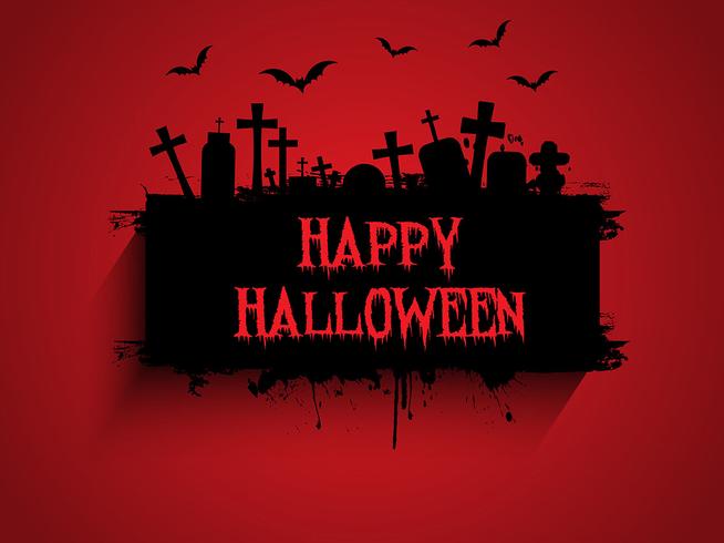 Fondo de halloween vector