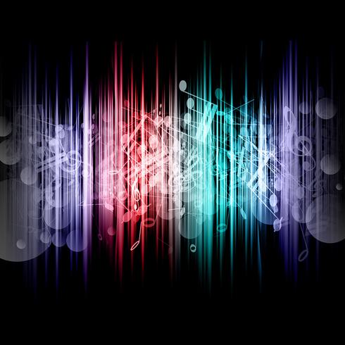 Music abstract  vector