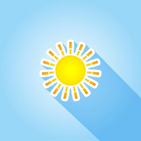 Fondo de sol vector