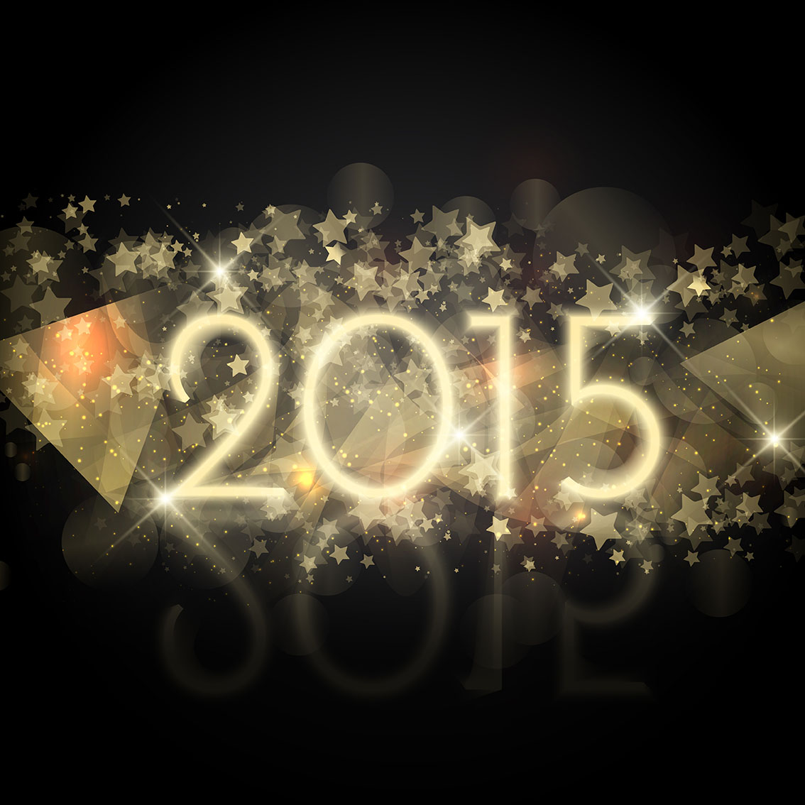 Starry New Year background 222436 Vector Art at Vecteezy
