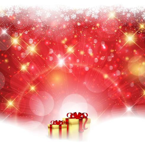 Christmas gift background  vector