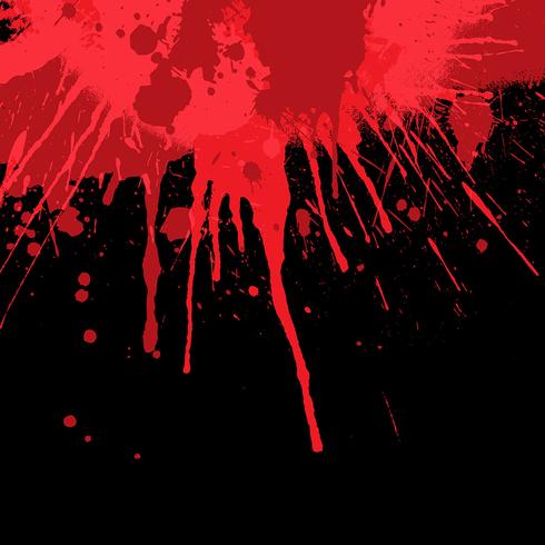 Blood splatter background vector