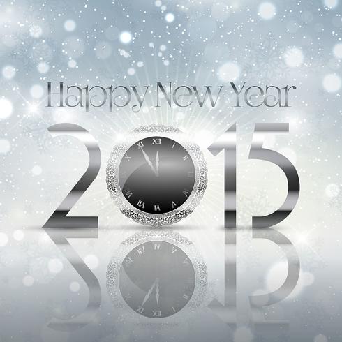 Happy New Year background vector