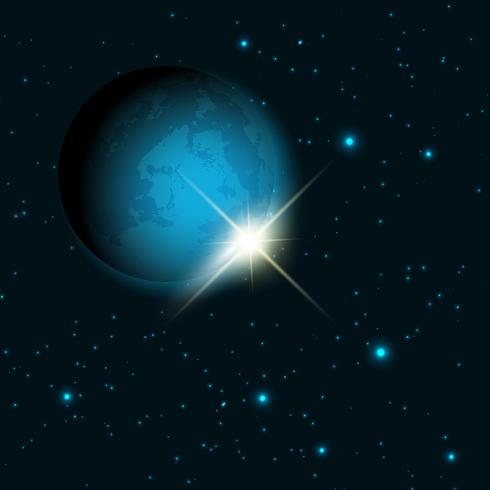 Space background vector