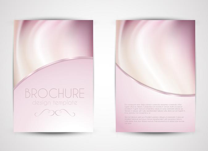 Brochure design vector