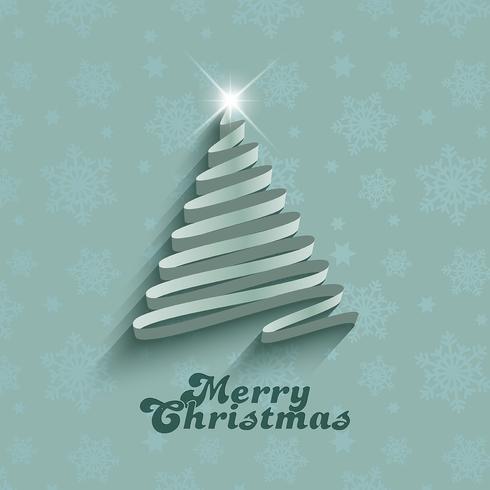 Christmas tree background  vector