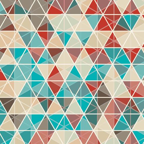 Abstract triangle design background vector