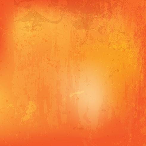 Orange grunge background vector