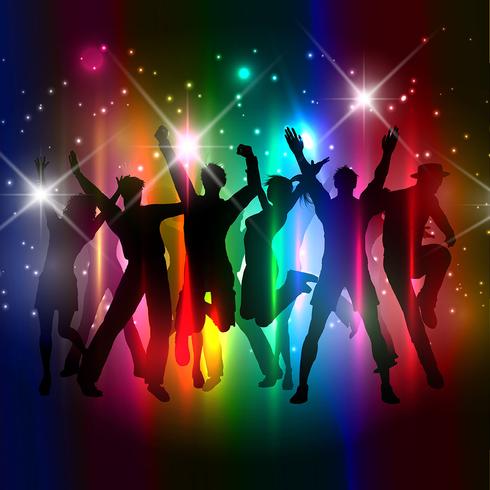 Party people background vector