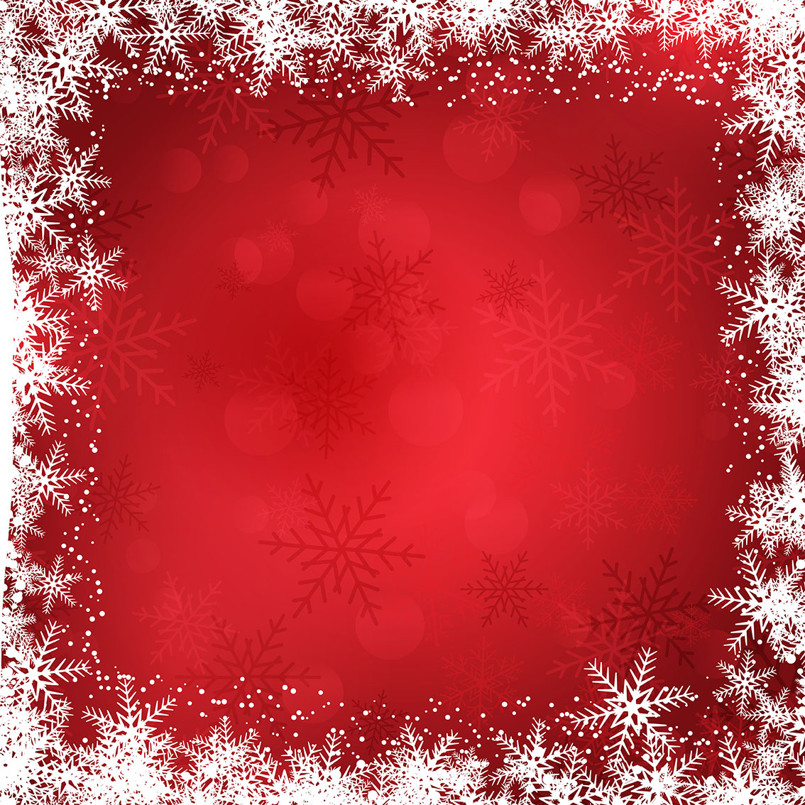 Christmas snowflake border 222724 Vector Art at Vecteezy