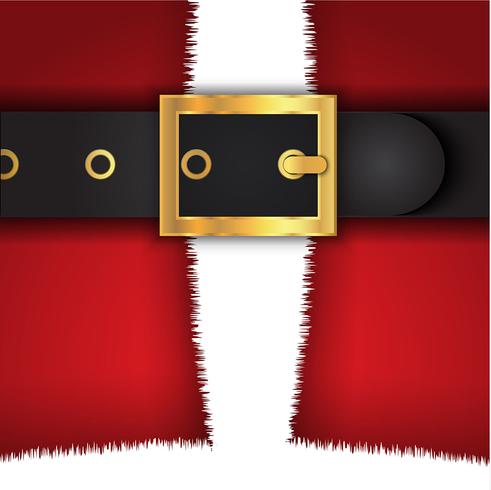 Santas coat background vector