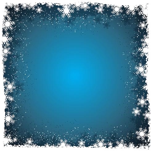 Christmas snowflakes vector