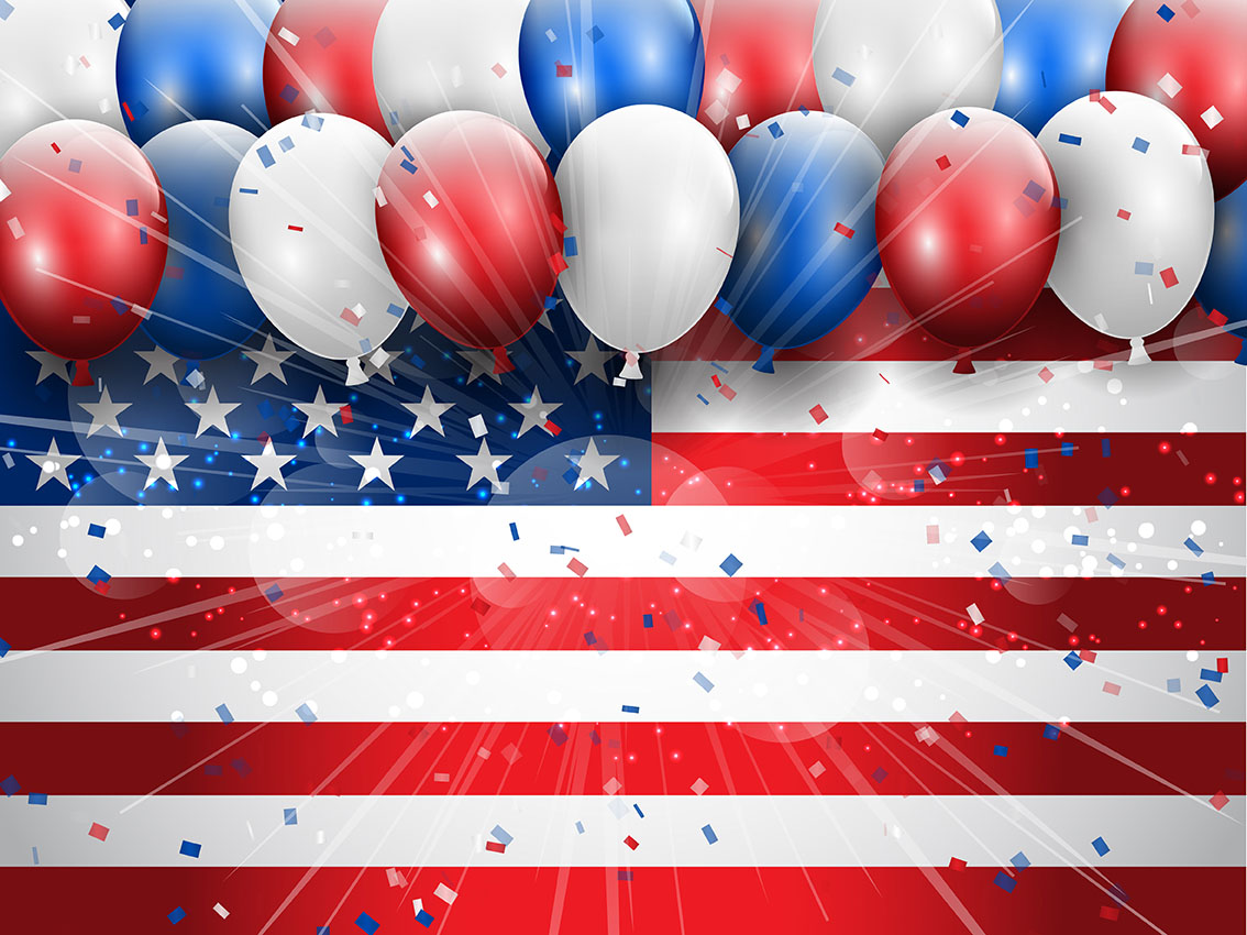 Independence Day 4th July celebration background 222740 Vector Art at