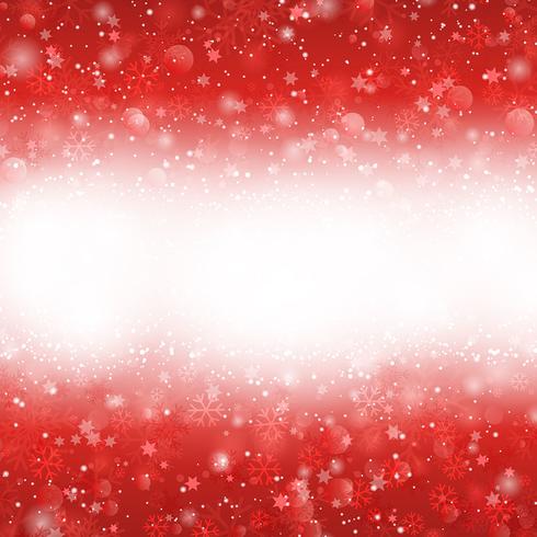 Christmas snowflakes vector