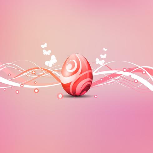 Easter egg background  vector