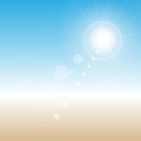 Summer background vector