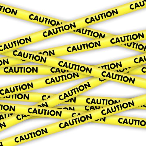 Caution tape  vector