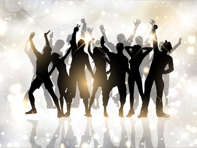 Party people background vector