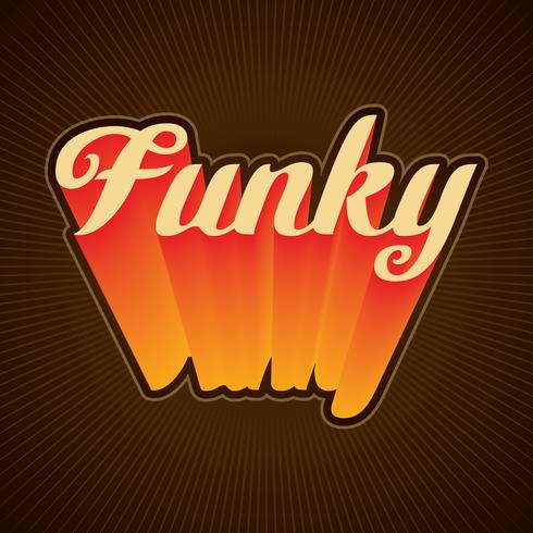 Retro Typography vector